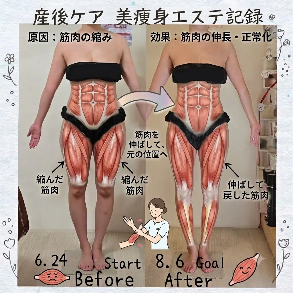 「痩せても脚が太い…」原因は脂肪じゃない!?筋肉をほぐして伸ばす「美痩身エステ」の秘密